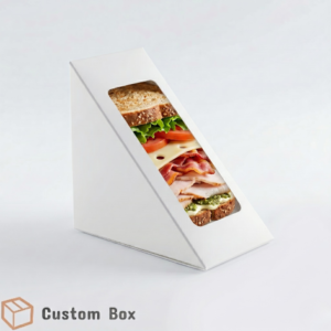 White Kraft Sandwich Box