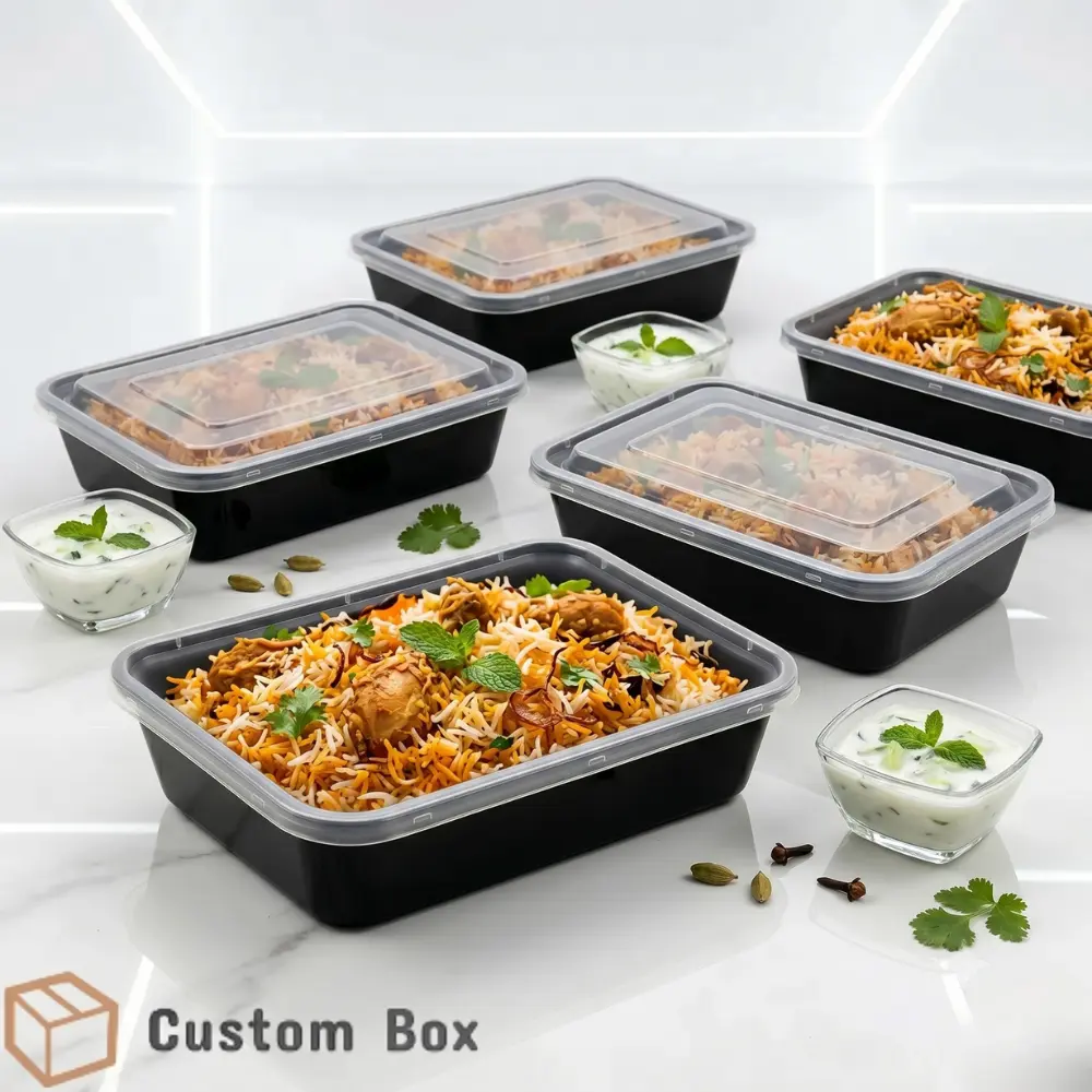 1000ml Black Container