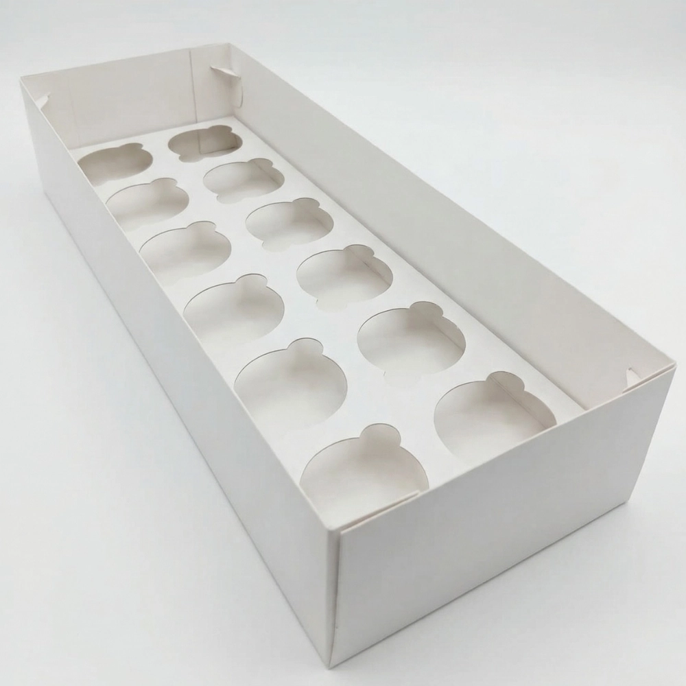 12 Cavity Cupcake Box