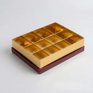 12 Cavity Chocolate Box