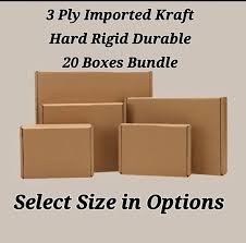 Kraft Box 9x6x2.5-20 Pcs