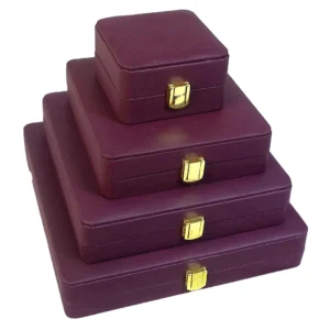 Burgundy18x10-Leather Velvet