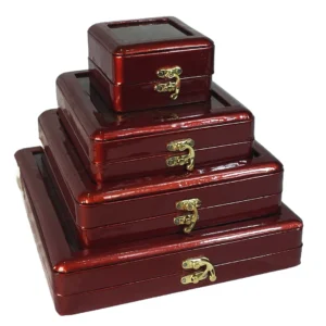 Red Leather Box 18x10