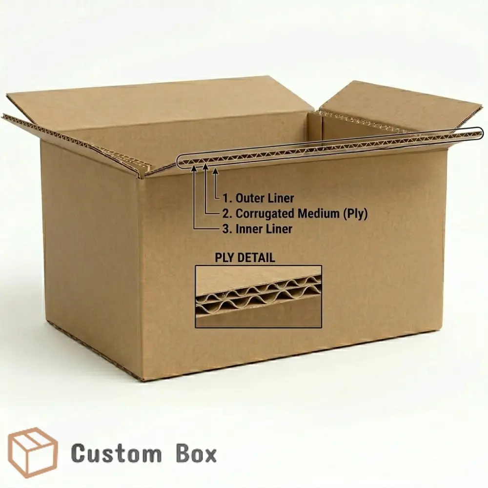 Box 24x24x20-3 Ply/5 Ply