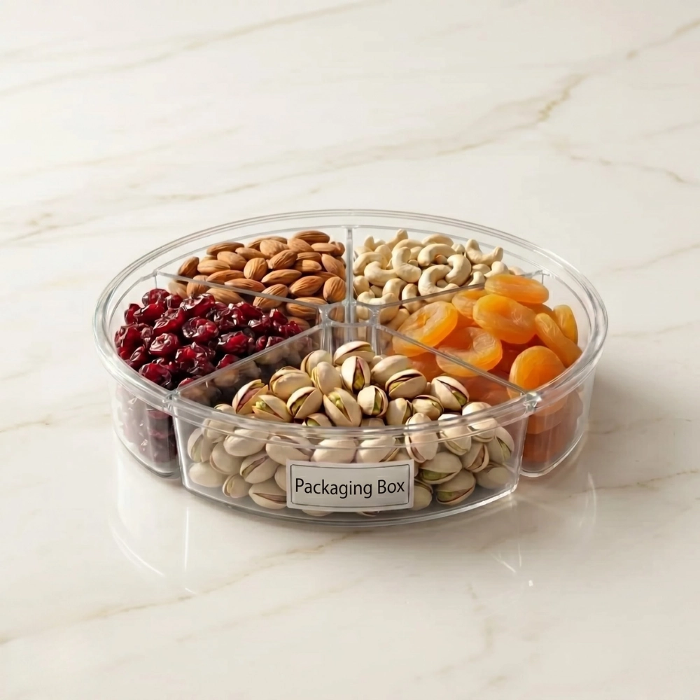 5 portion Dry Fruit Tray