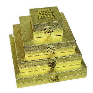 Gold Collar Set Box 10x10