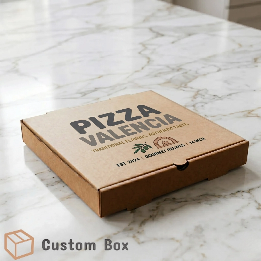 4 Corner Medium Pizza Box