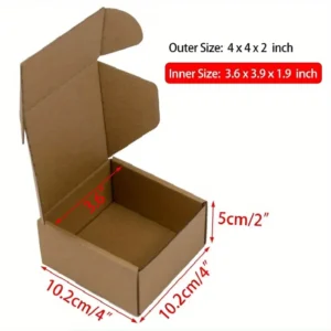 Kraft Box 4x4x2-50 Pcs