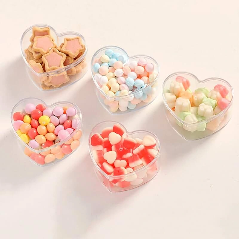 Heart Acrylic Box-100Pcs
