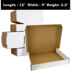 White Box 12x9x2.2-20Pcs