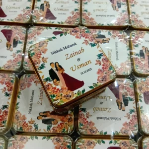 Tin Box 065-3x3x2